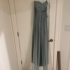 Sage maxi dress (bridesmaid)